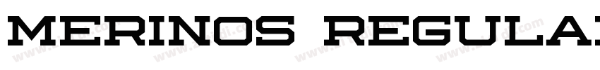 Merinos Regular字体转换 Merinos Regular字体转换